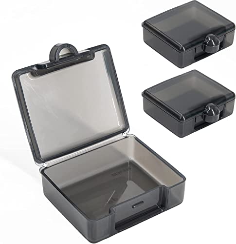 a plastic box with a lid